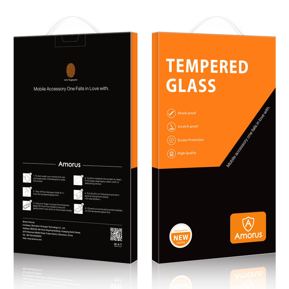 AMORUS Silke Print HD hærdet glas fuldlim fuldskærms beskyttelsesfilm til Realme X50 Pro 5G AMORUS Silke Print HD hærdet glas fuldlim fuldskærms beskyttelsesfilm til Realme X50 Pro 5G